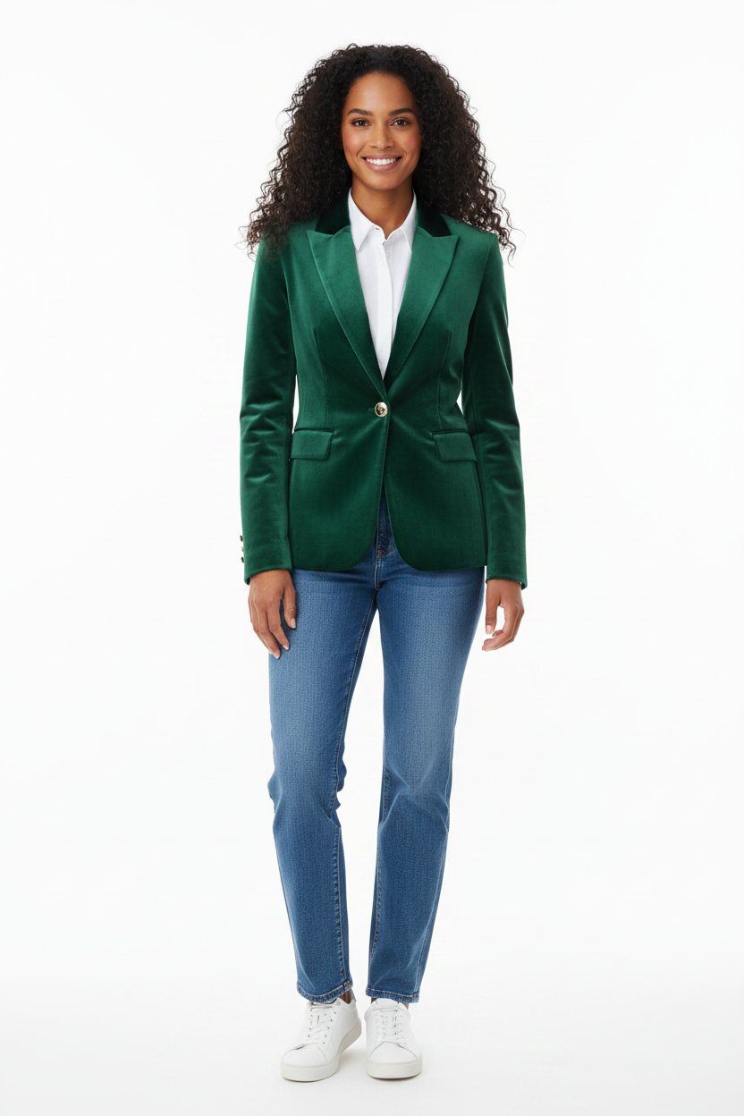 Elegant Structured Tailored Blazer | Professional Fit & Classic Design