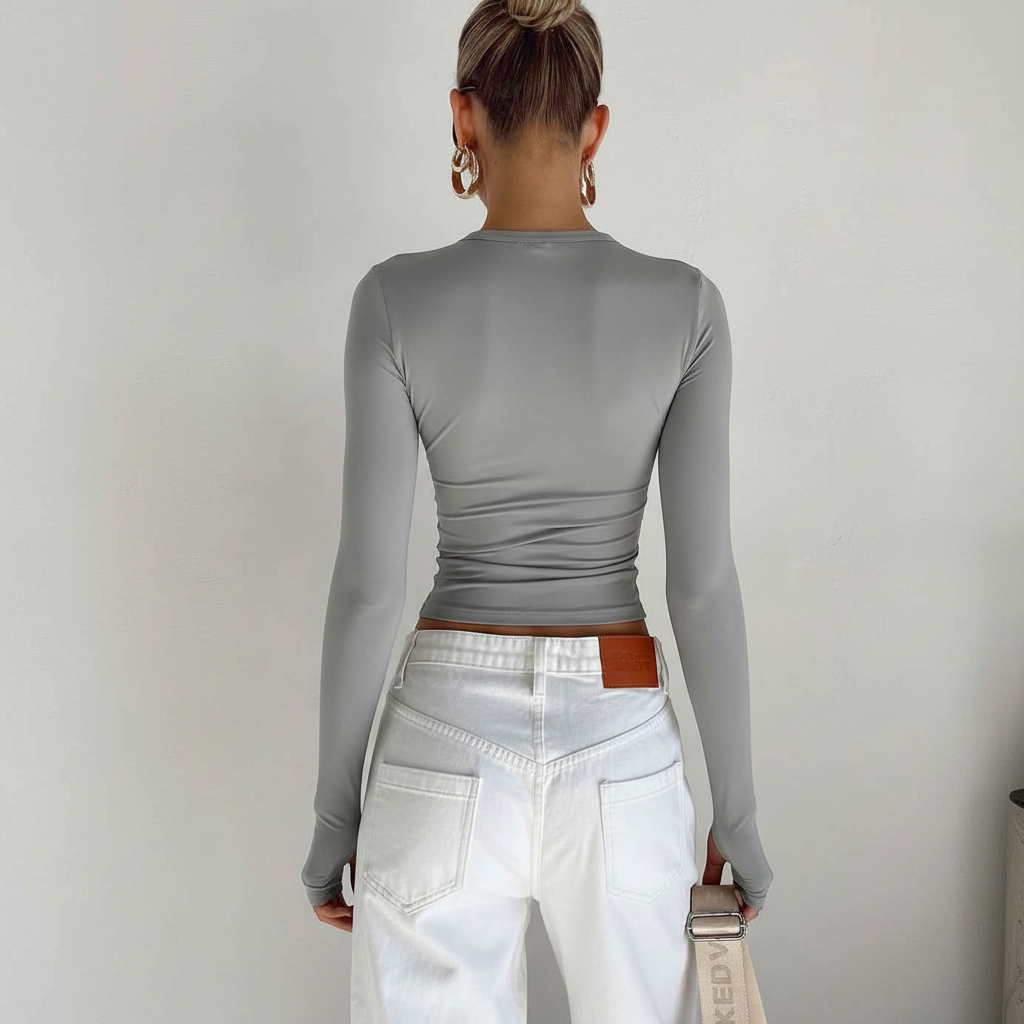 Modern Comfortable Crop Top with Breathable Fabric and Stylish Design