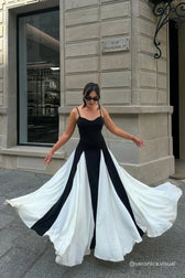 Isabella - Panelled Tulle A-line Slip Maxi Dress - View 7