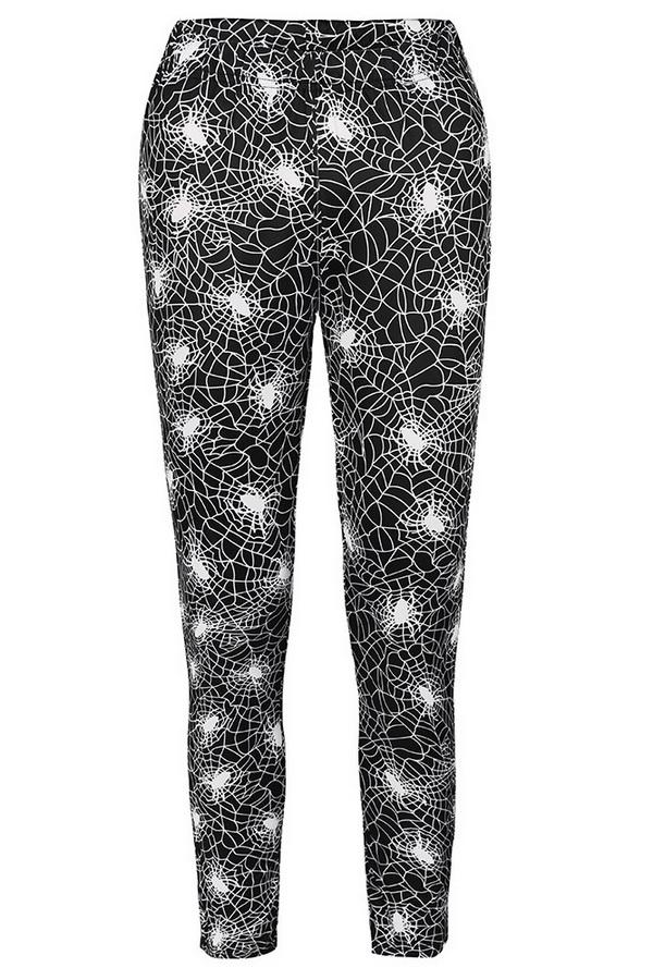 Halloween Pumpkin Lamp Printed Leggings
