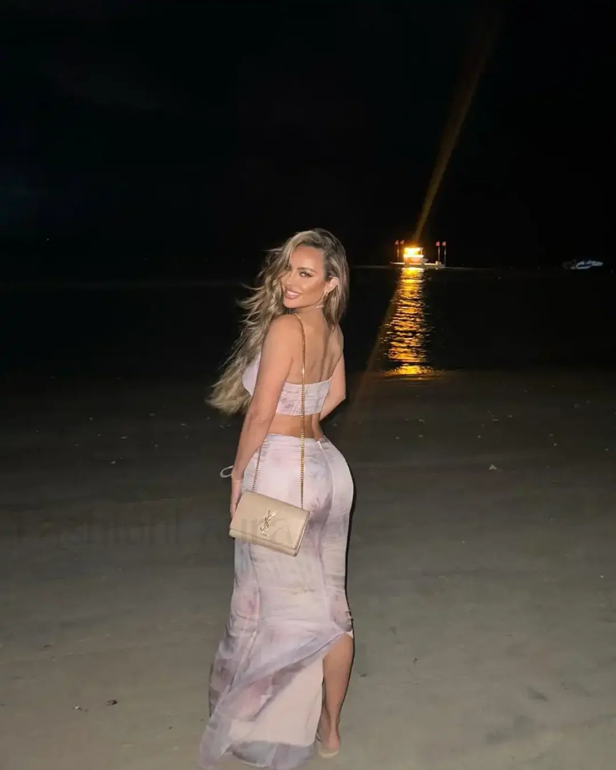 Halter Thong Skirt Bikini Three Piece Set