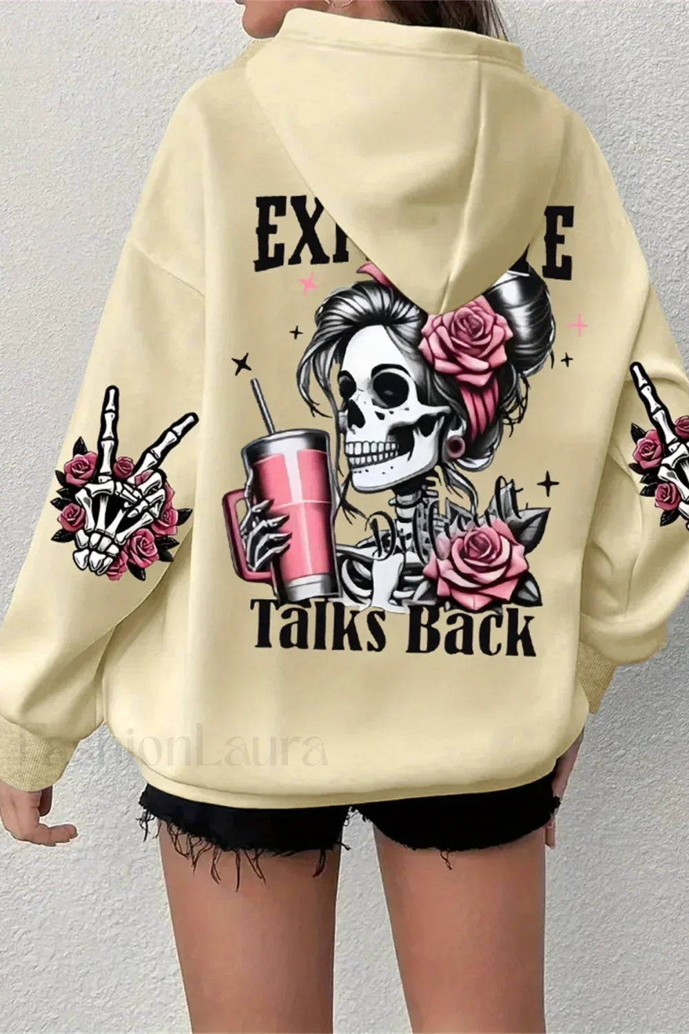 Harajuku Loose Fit Fleece Hoodie