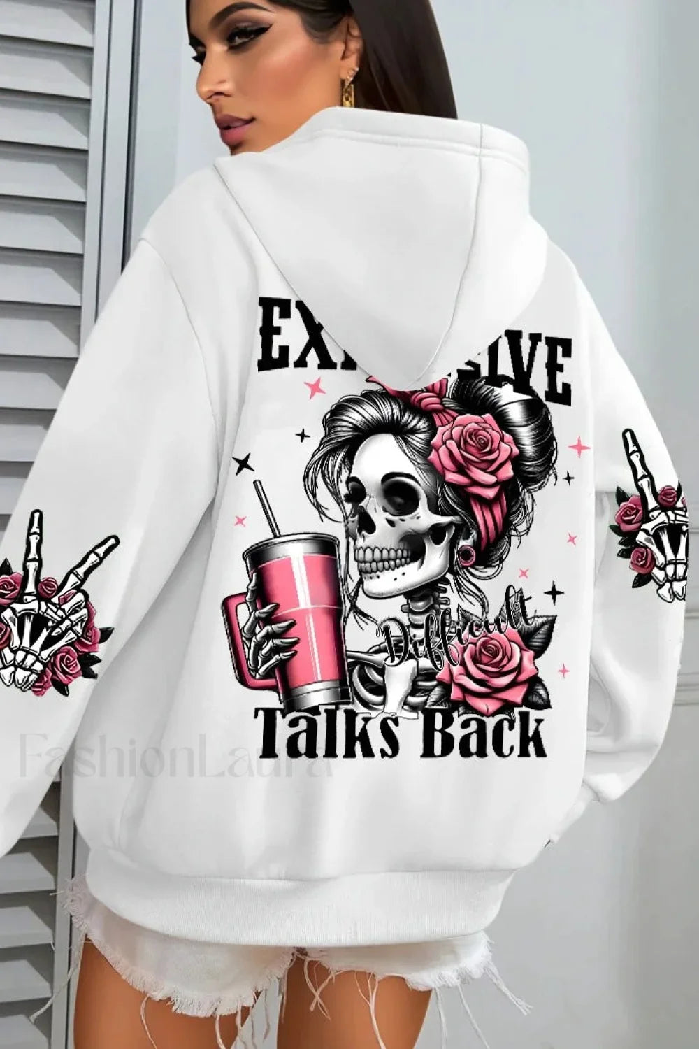 Harajuku Loose Fit Fleece Hoodie