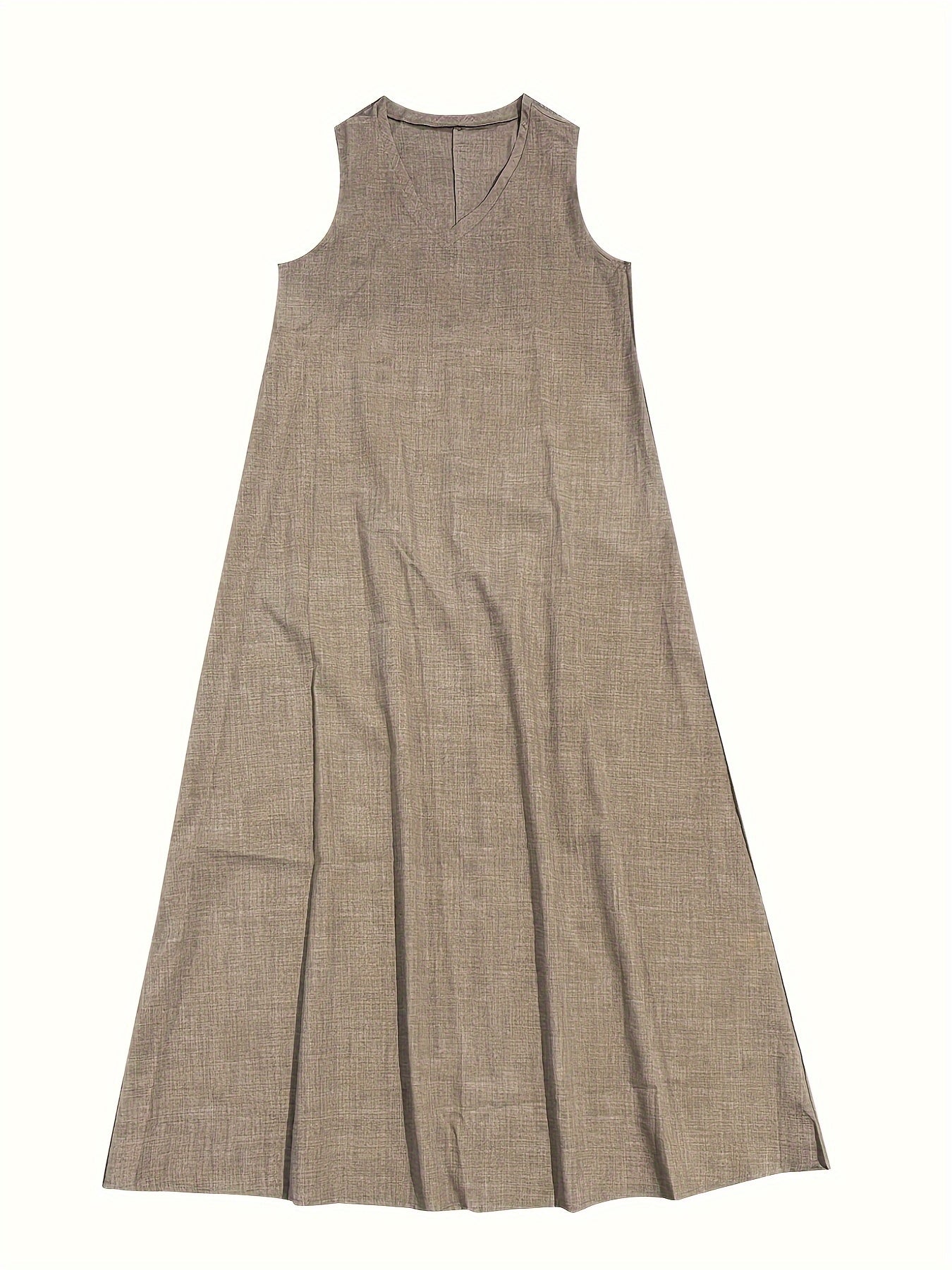 Amaranta Stylish Sleeveless V-neck Maxi Dress for Women Stylish Outfit