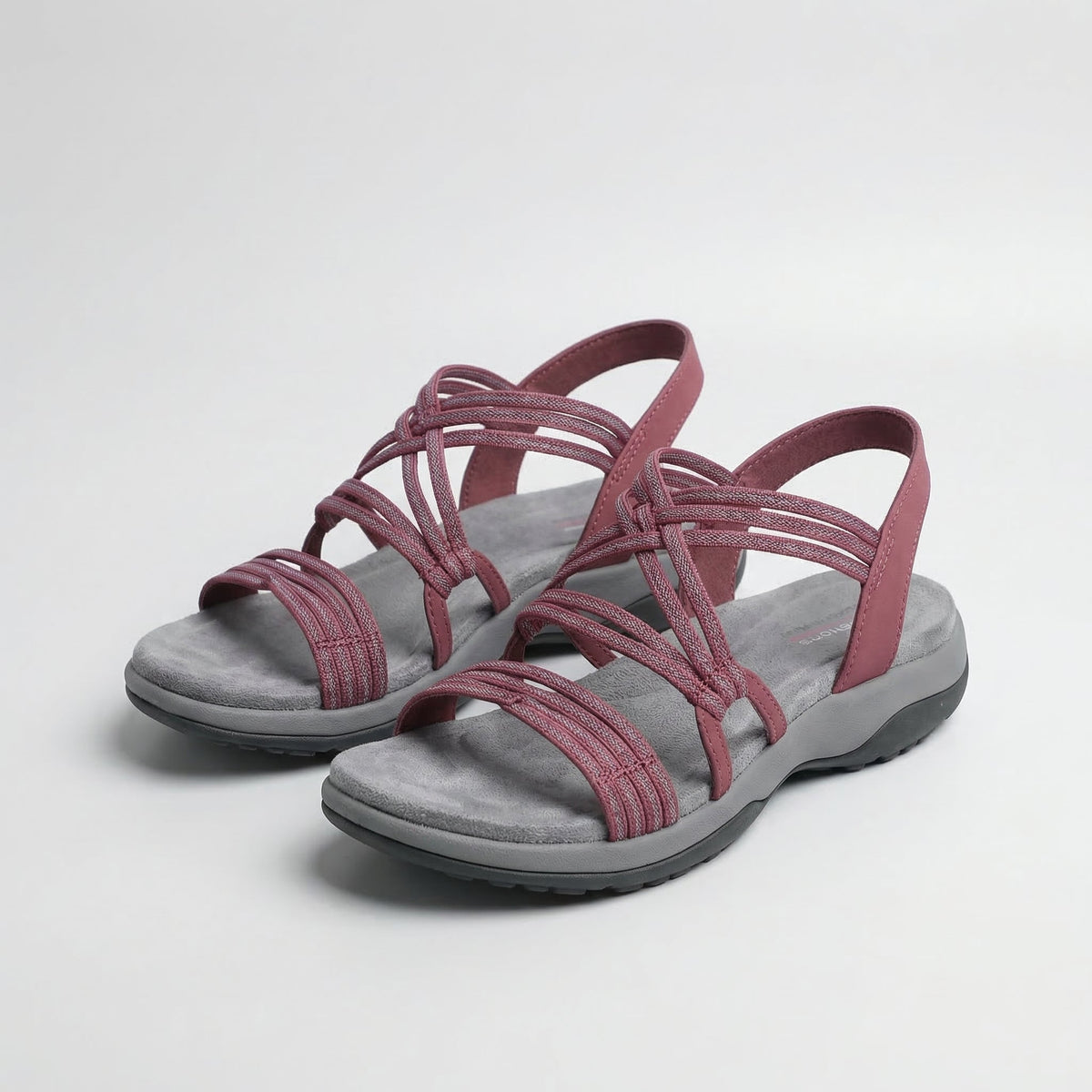 Strappy Slingback Flat Sport Sandals