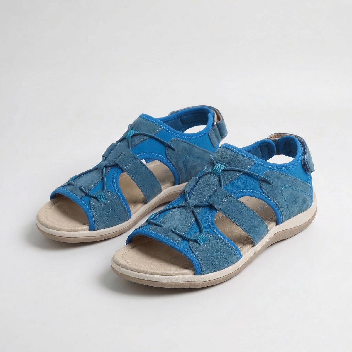 Closed Toe Strappy Adjustable Fisherman Sandals