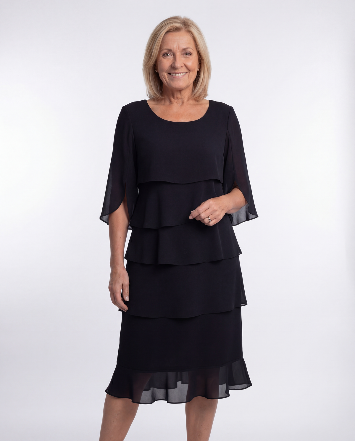Charlotte - Tummy Hiding Midi Dress