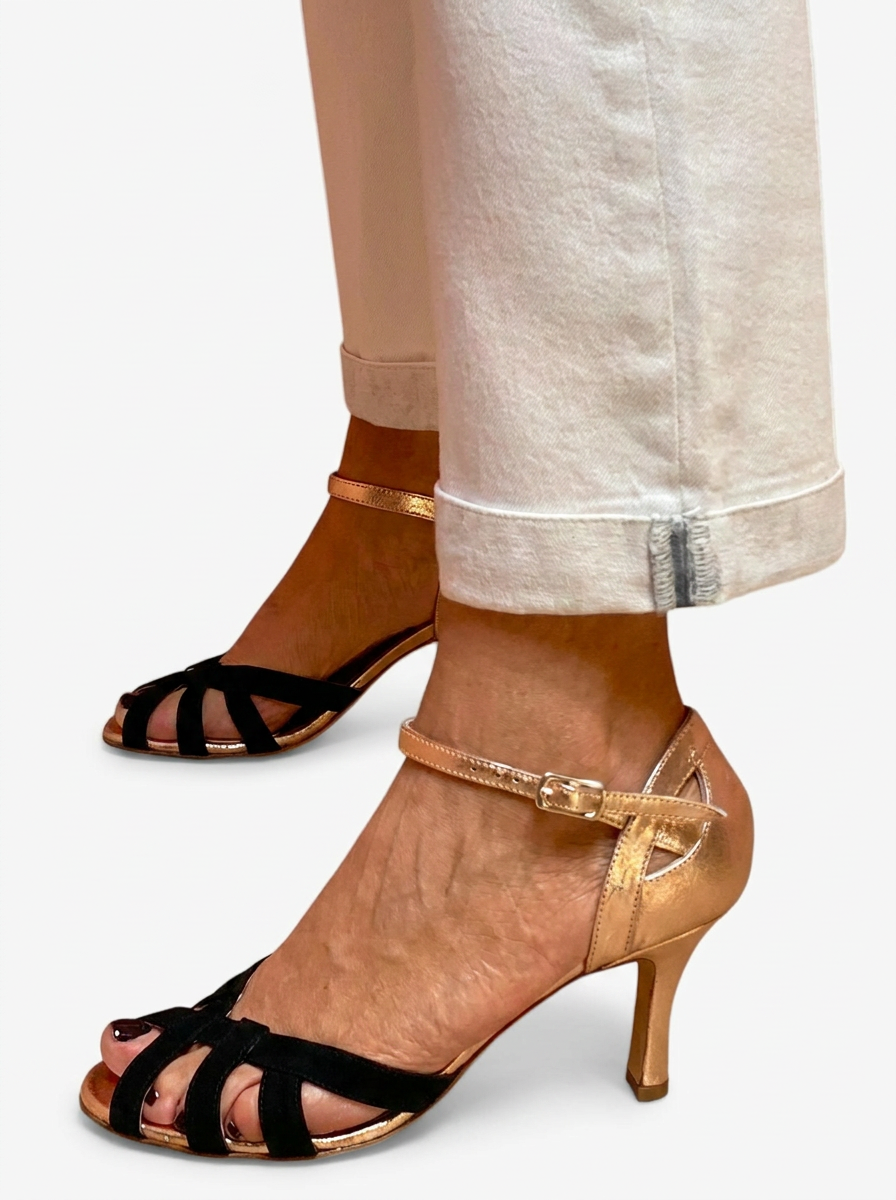 Open Toe Strappy Ankle Strap Stiletto Heel Sandals