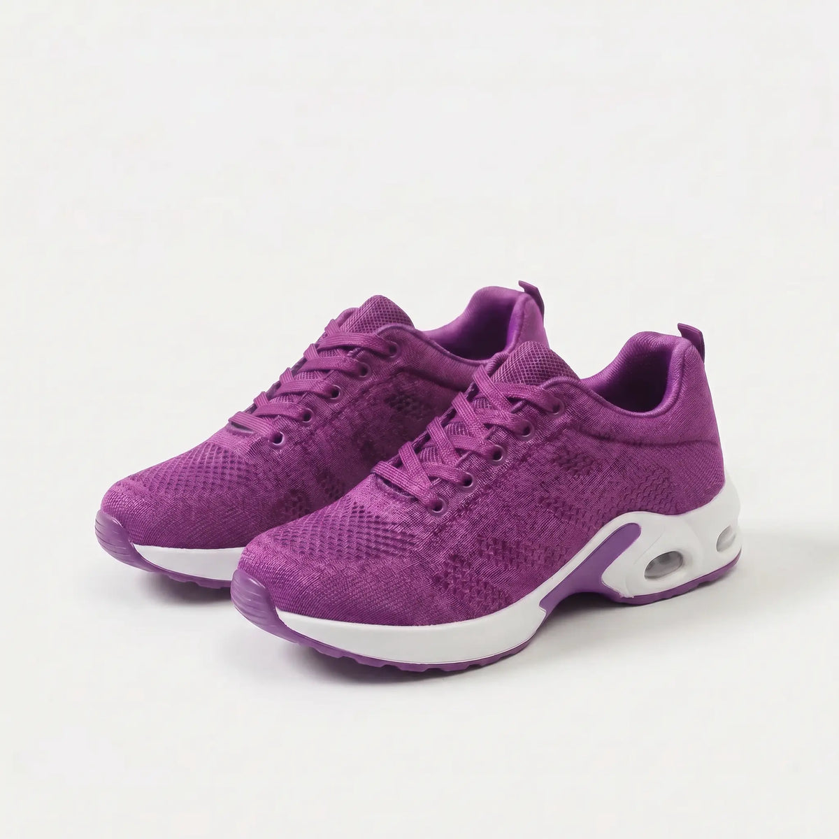 Lace Up Mesh Air Cushion Sneakers