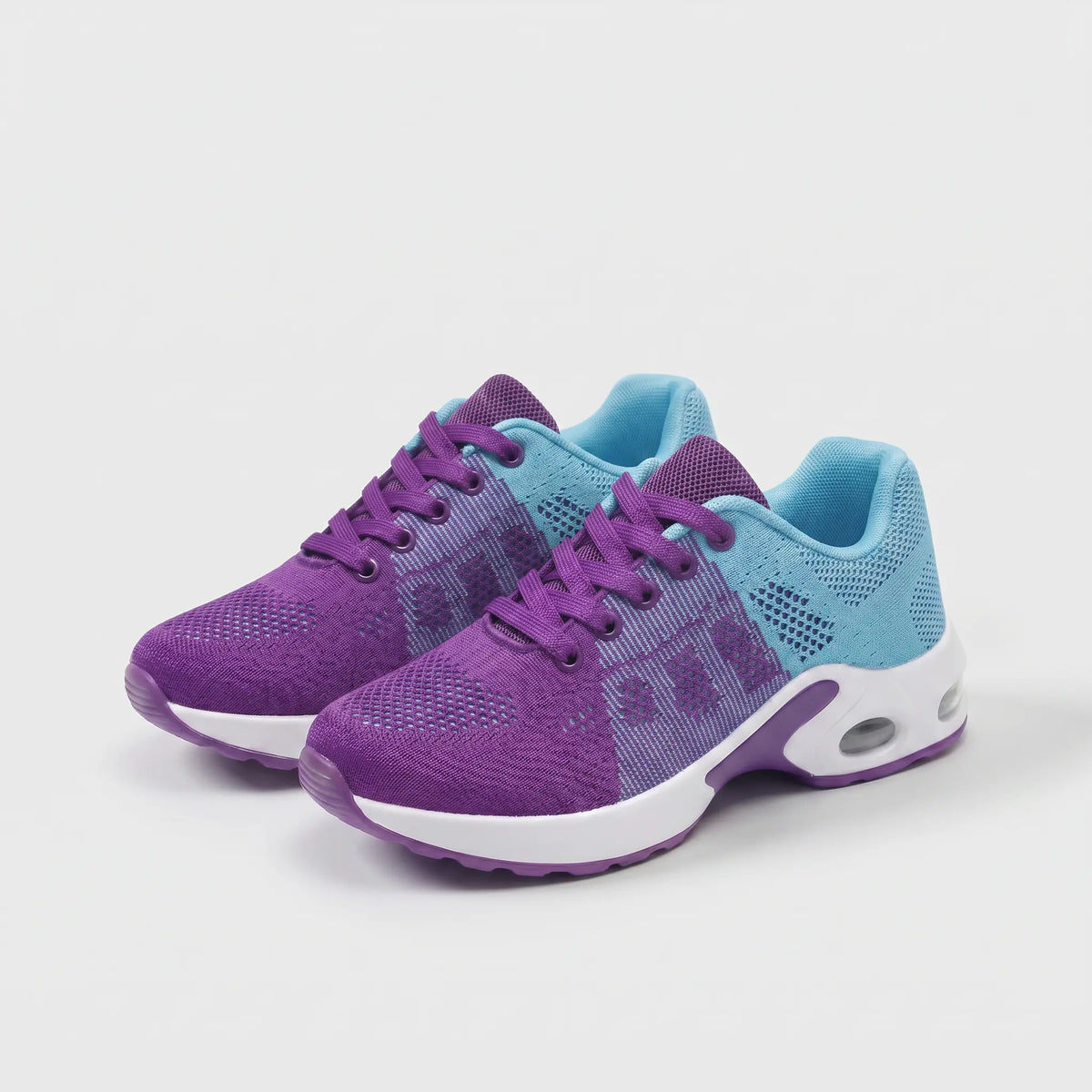 Lace Up Mesh Air Cushion Sneakers