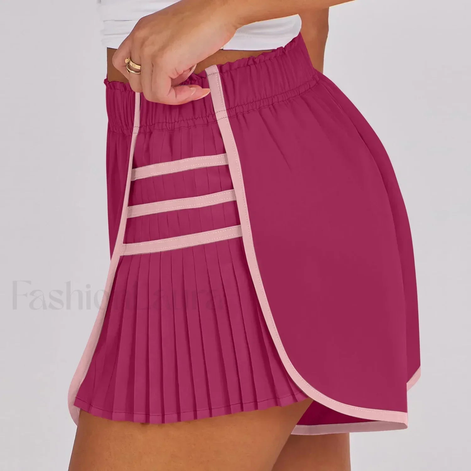 High Waist Sports Running Workout Yoga Quick Dry Gym Short