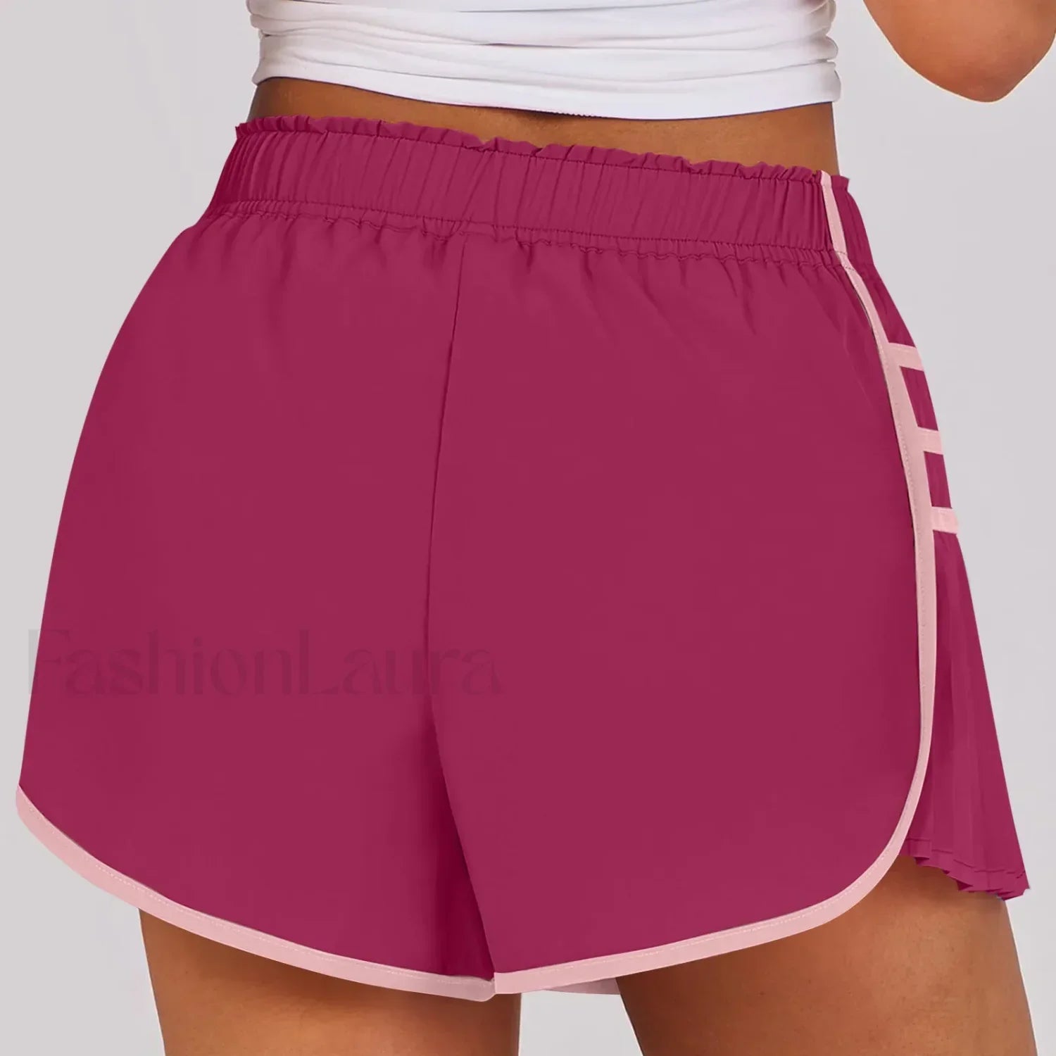 High Waist Sports Running Workout Yoga Quick Dry Gym Short