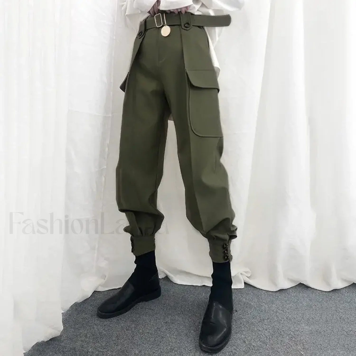 High Waist Vintage Harajuku Cargo Pants for Halloween