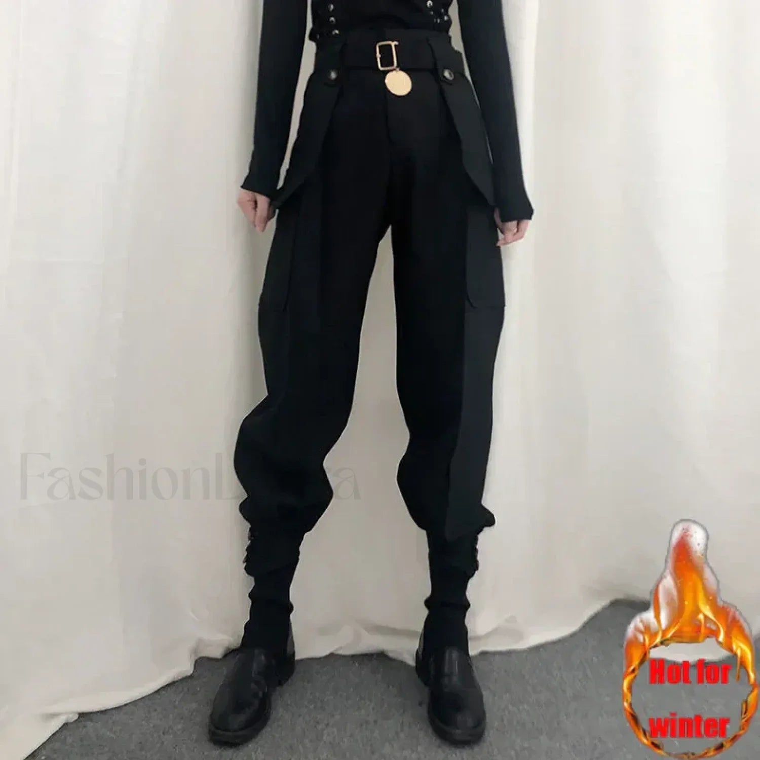 High Waist Vintage Harajuku Cargo Pants for Halloween