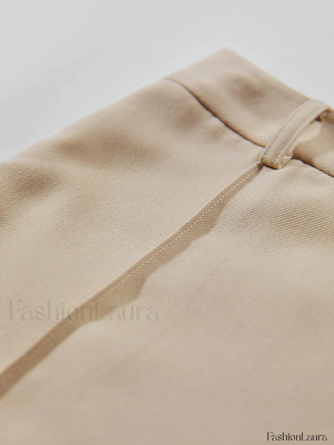 High Waisted Graceful Mini Trouser Shorts