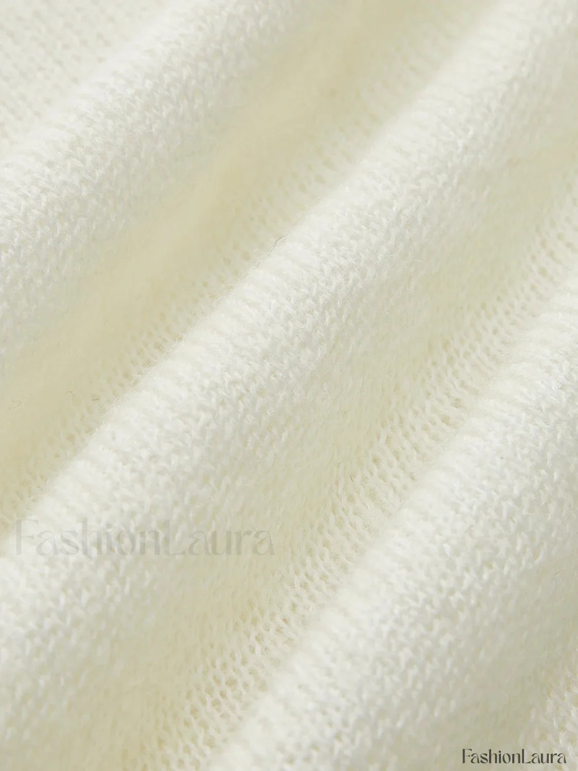 Hollow Draped Snug Knit Top