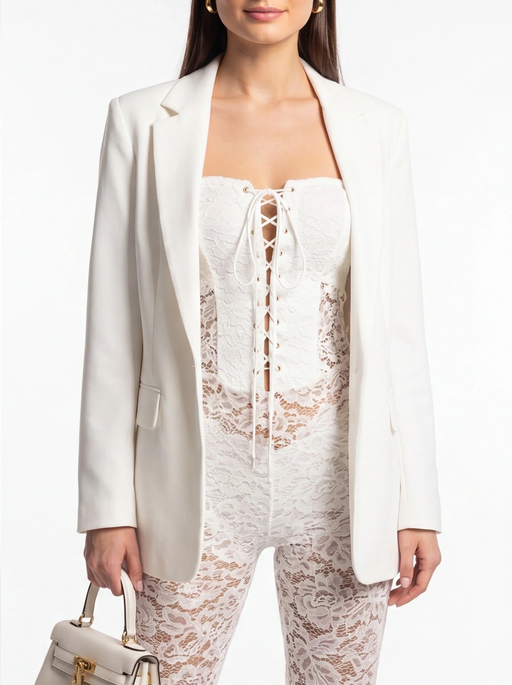 Elegant Sheer Lace Jumpsuit for Women | Stylish & Comfortable Fit