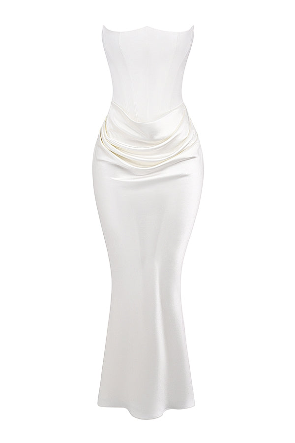Rosario Aesthetic Deluxe Maxi Dress Chic Silhouette Collection