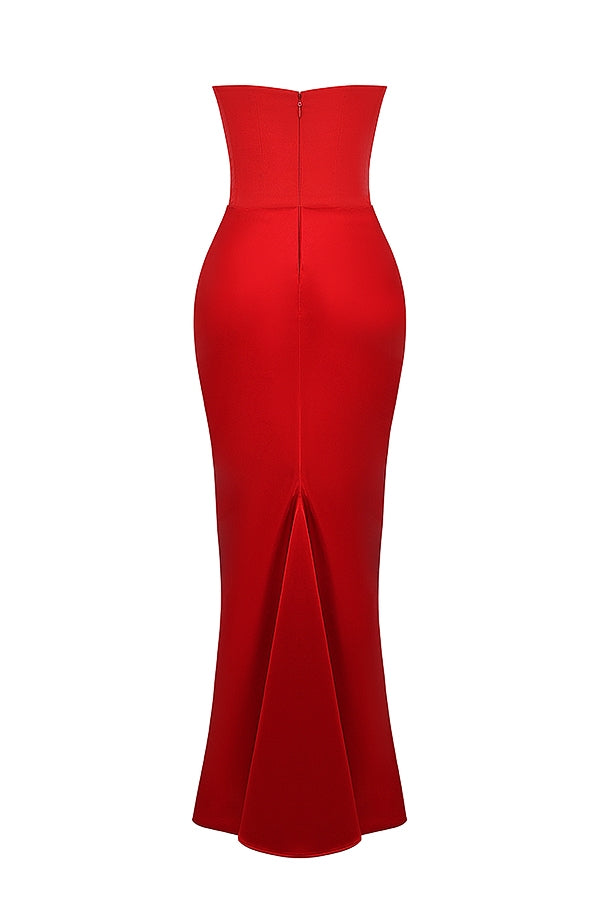 Rosario Aesthetic Deluxe Maxi Dress Chic Silhouette Collection
