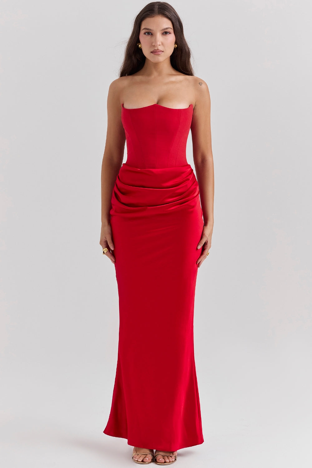 Rosario Aesthetic Deluxe Maxi Dress Chic Silhouette Collection