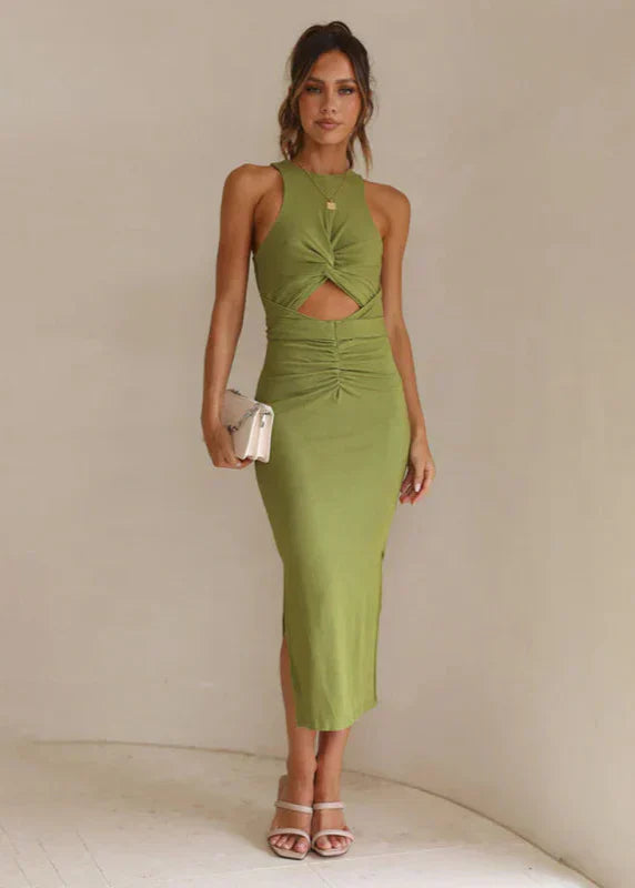 Twist Savanna - Cutout Midi Dress