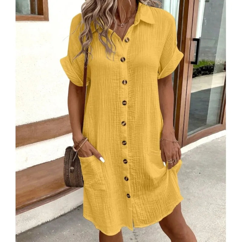 Crispina Comfortable and Stylish Summer Dress for Women Stylish Outfit
