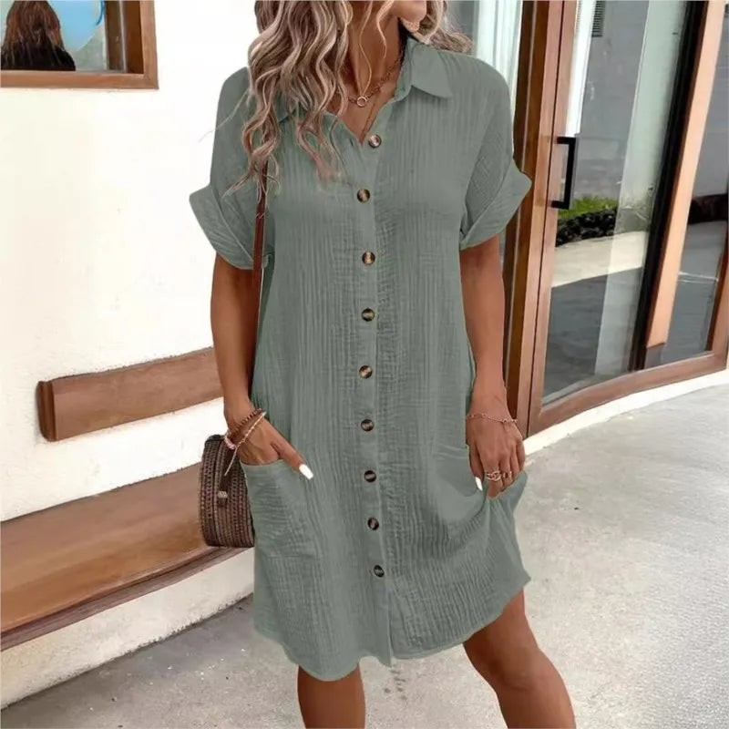 Crispina Comfortable and Stylish Summer Dress for Women Stylish Outfit