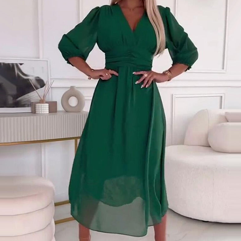 Jamie Statement Fashionable Light Dress Premium Wardrobe Essential