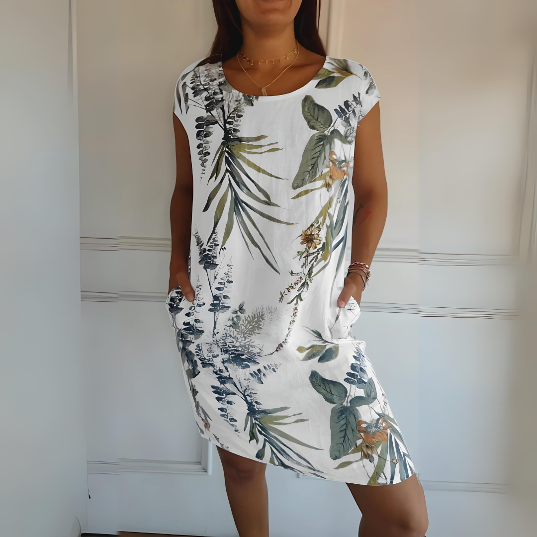 Abigail Minimalist Tailored and Summer Dress Premium Wardrobe Essential