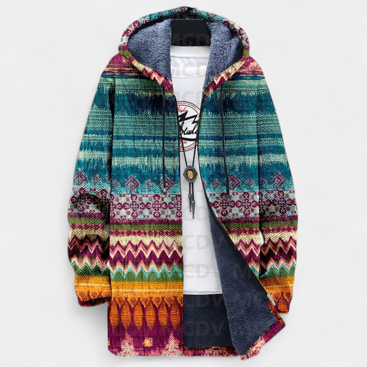 LISA - LUXURY ART-INSPIRED CARDIGAN