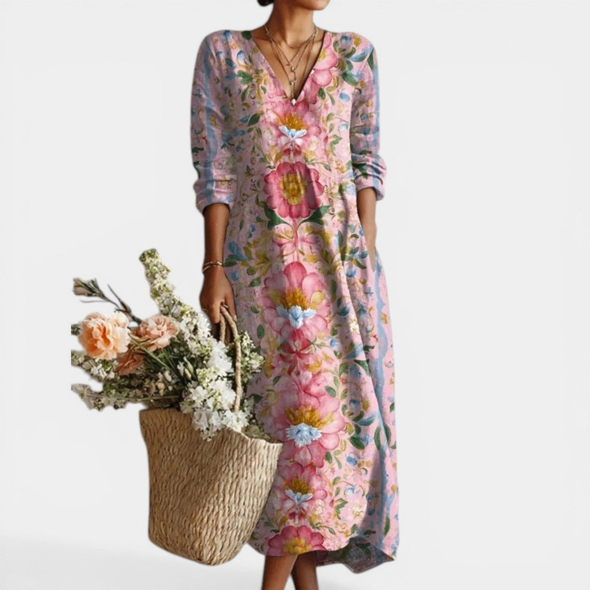 MELLY™ - ELEGANT COMFORT TUMMY COVERAGE DRESS