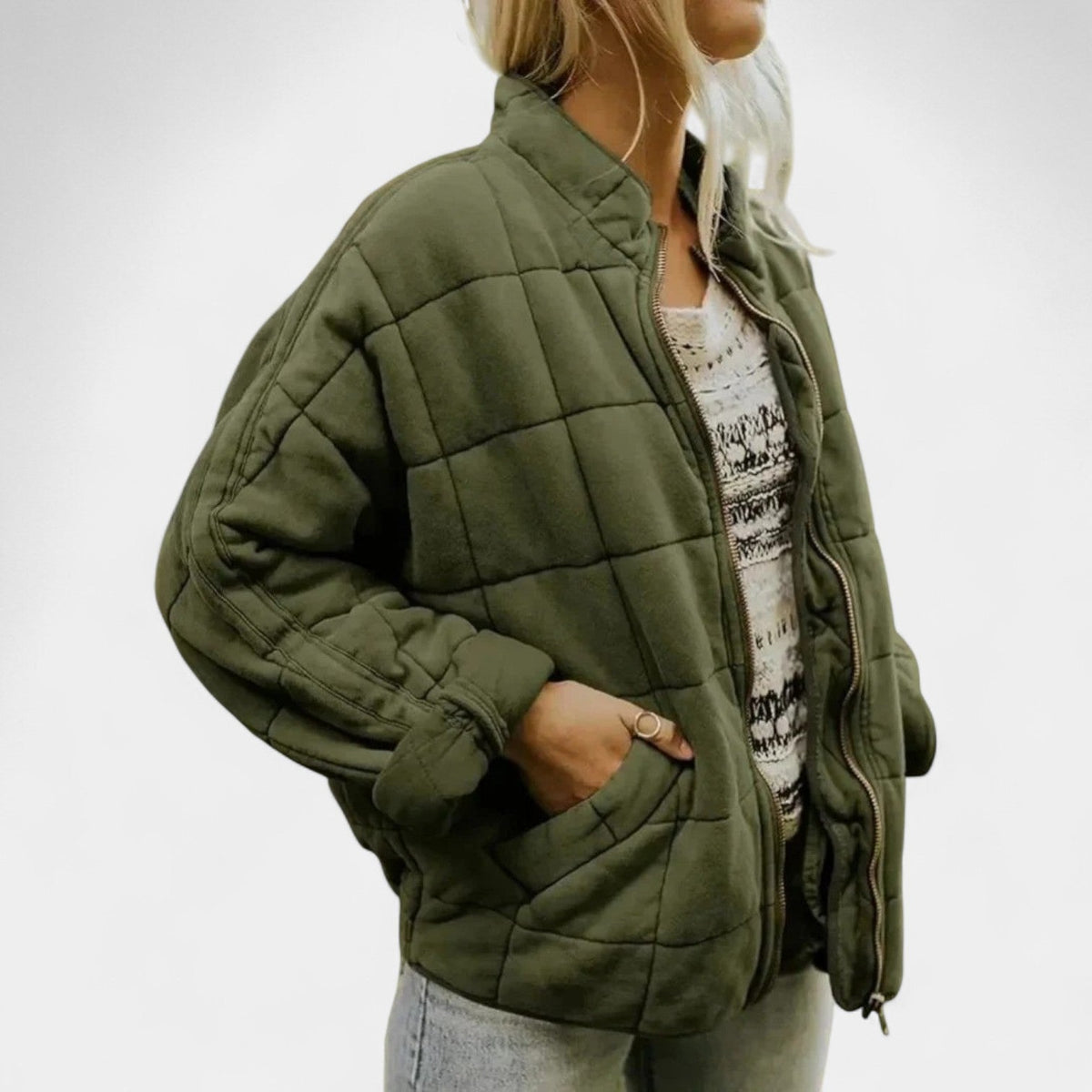 MAIRE ELEGANT LINED OVERSIZED JACKET