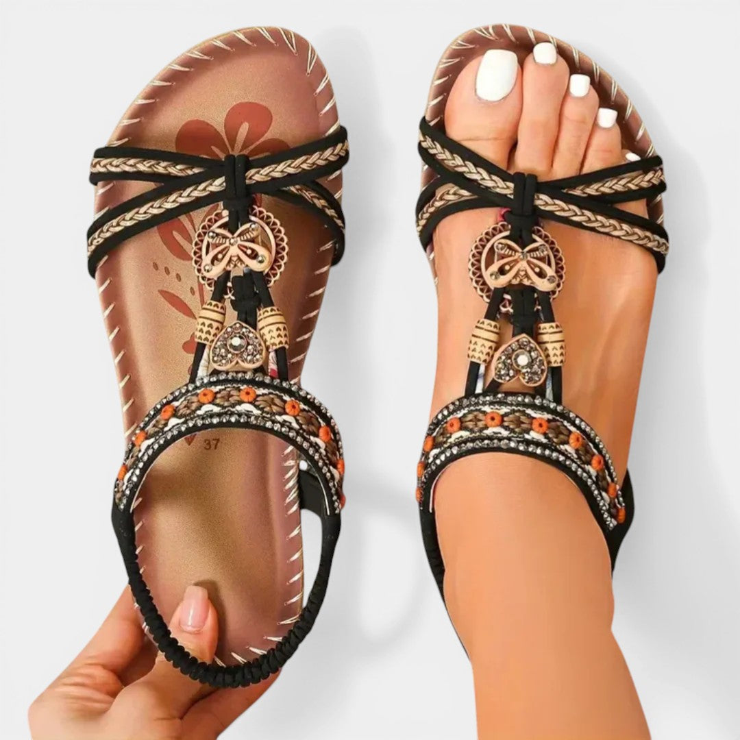 VELMA™ - ORTHOPEDIC BOHO OPEN-TOE SANDALS