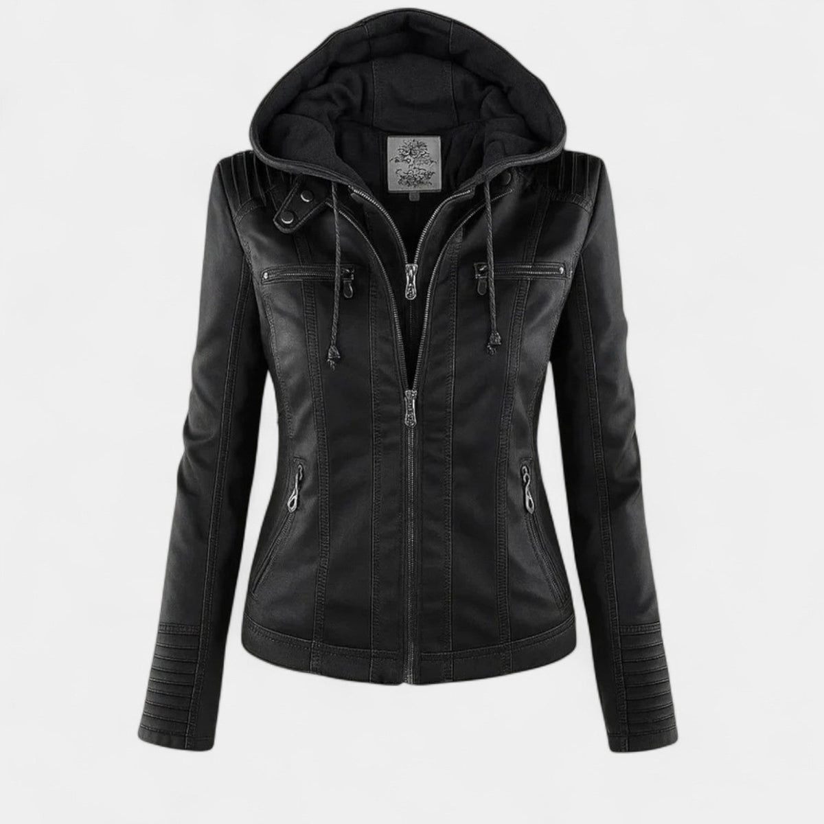 TIANA™ - CHIC WEATHERPROOF EVERYDAY LEATHER JACKET