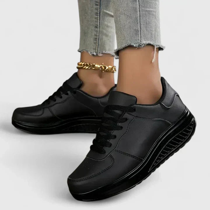 Lace Up Platform Sneakers