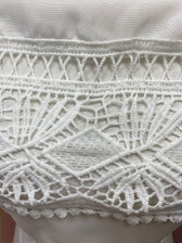 Off Shoulder Lace Tiered Maxi Dress 8