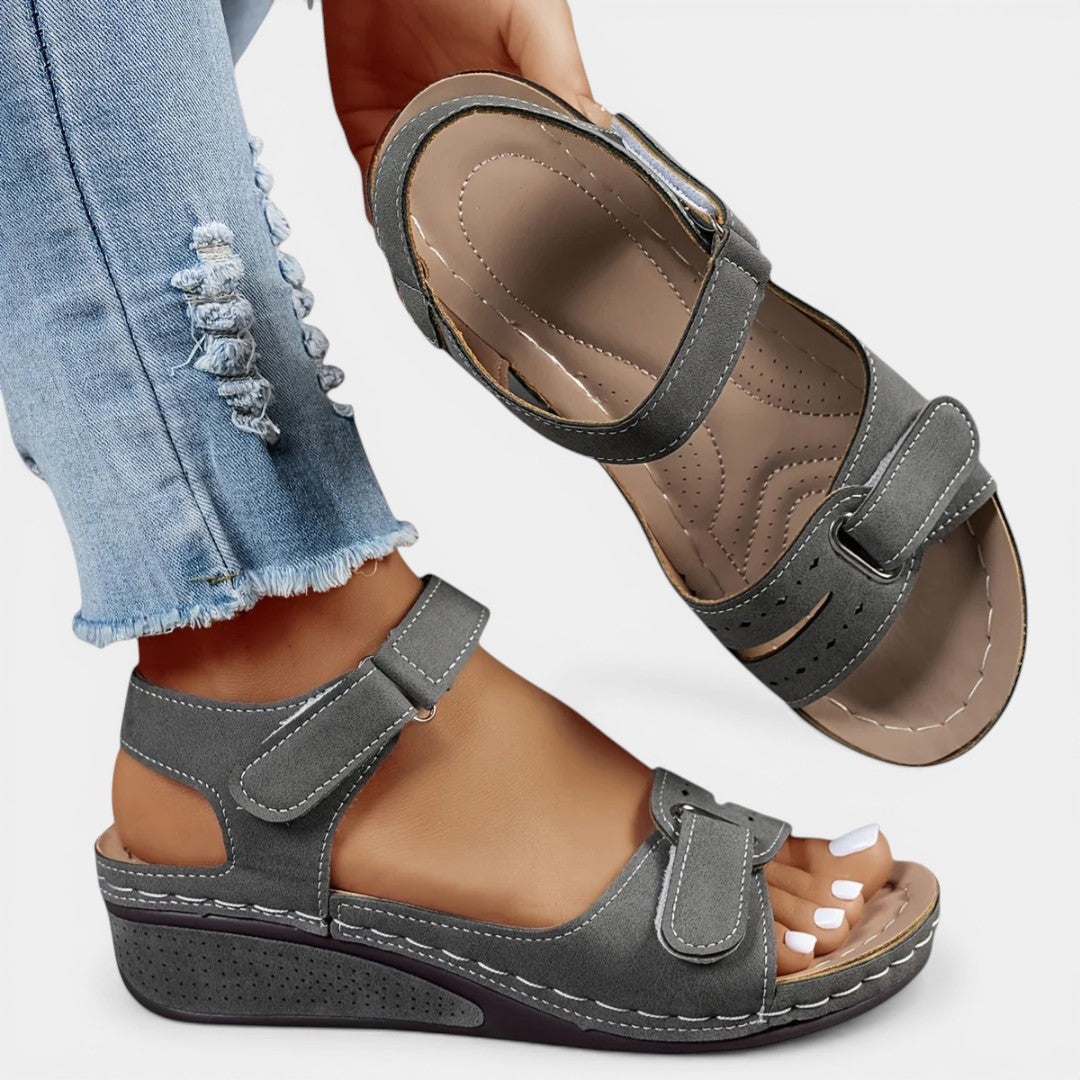 MARGOT™ - OPEN-TOE LEATHER COMFORT SANDALS
