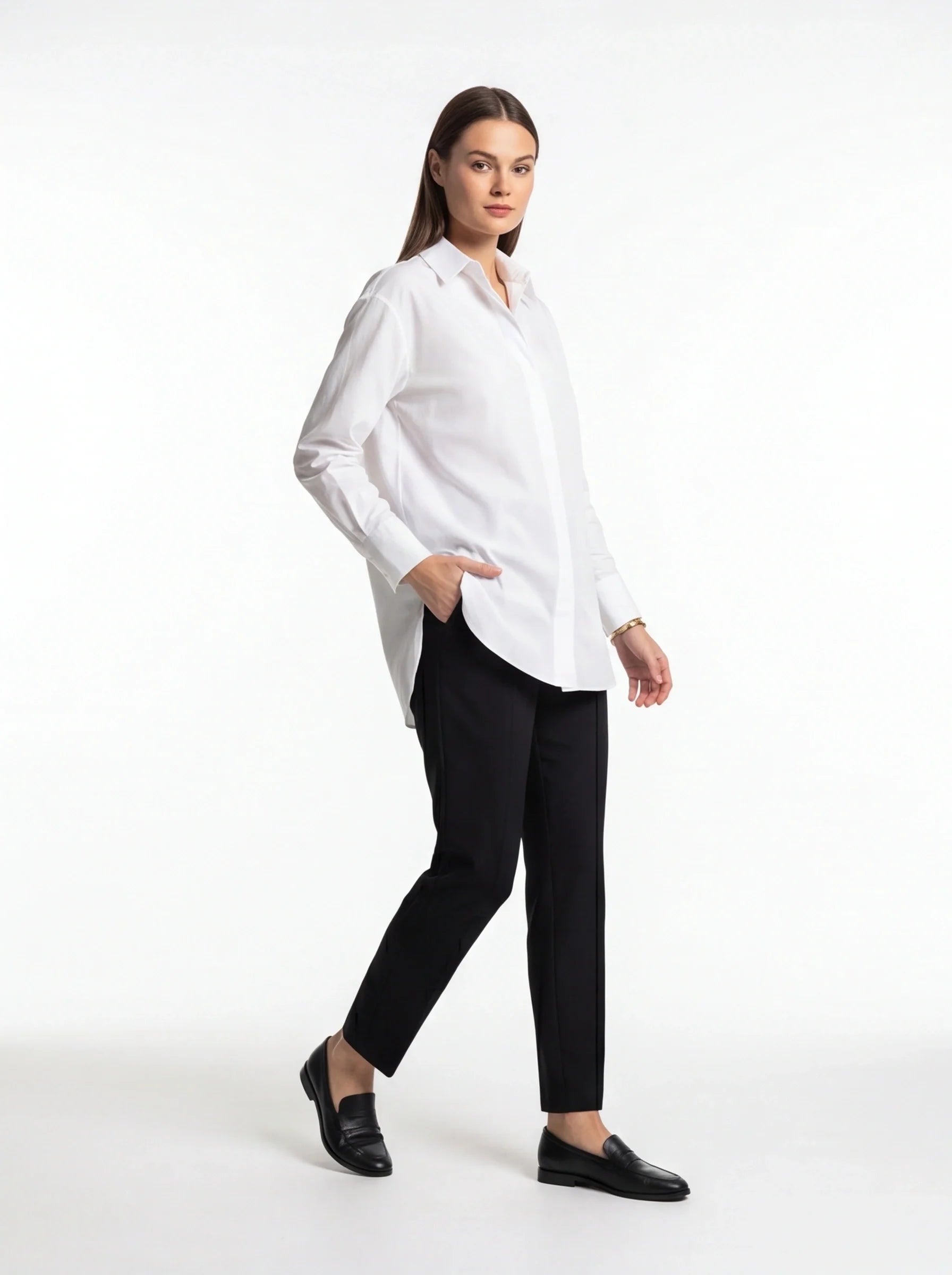 Relaxed Classic Cotton Shirt - Breathable Fabric & Timeless Fit