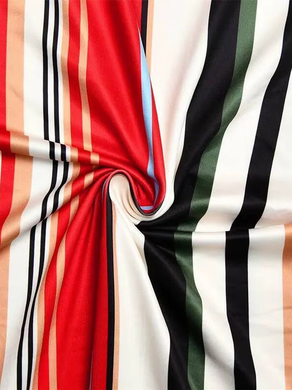 Isla Striped Long Sleeve Maxi Dress