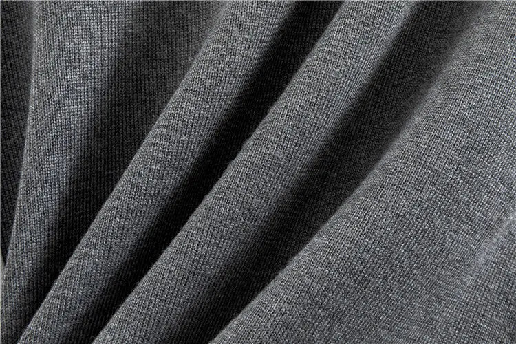 Contrast Trim Sweater and Jogger Pants Two Piece Set