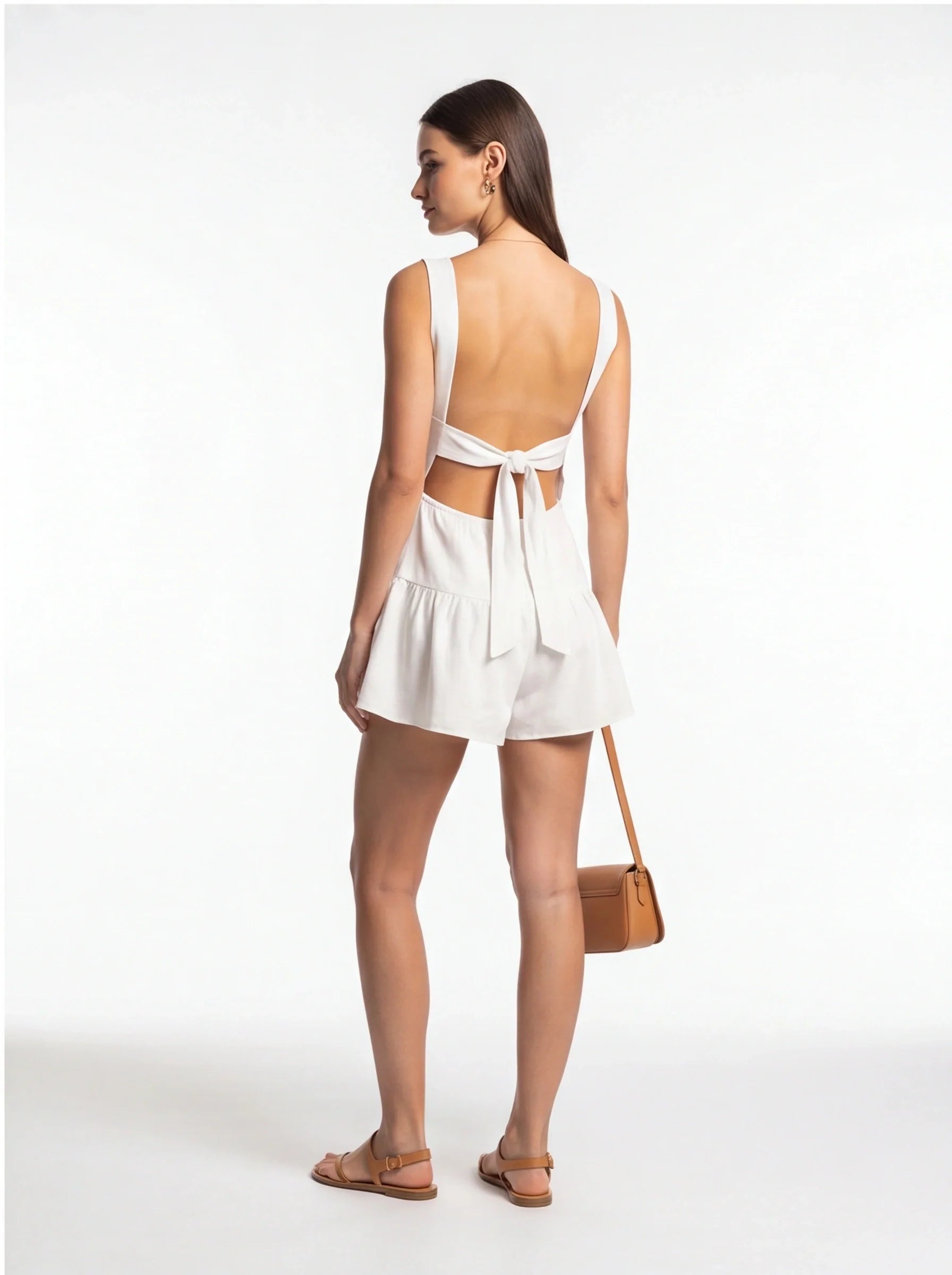 Charming Backless Summer Jumpsuit for Women | Lightweight & Stylish