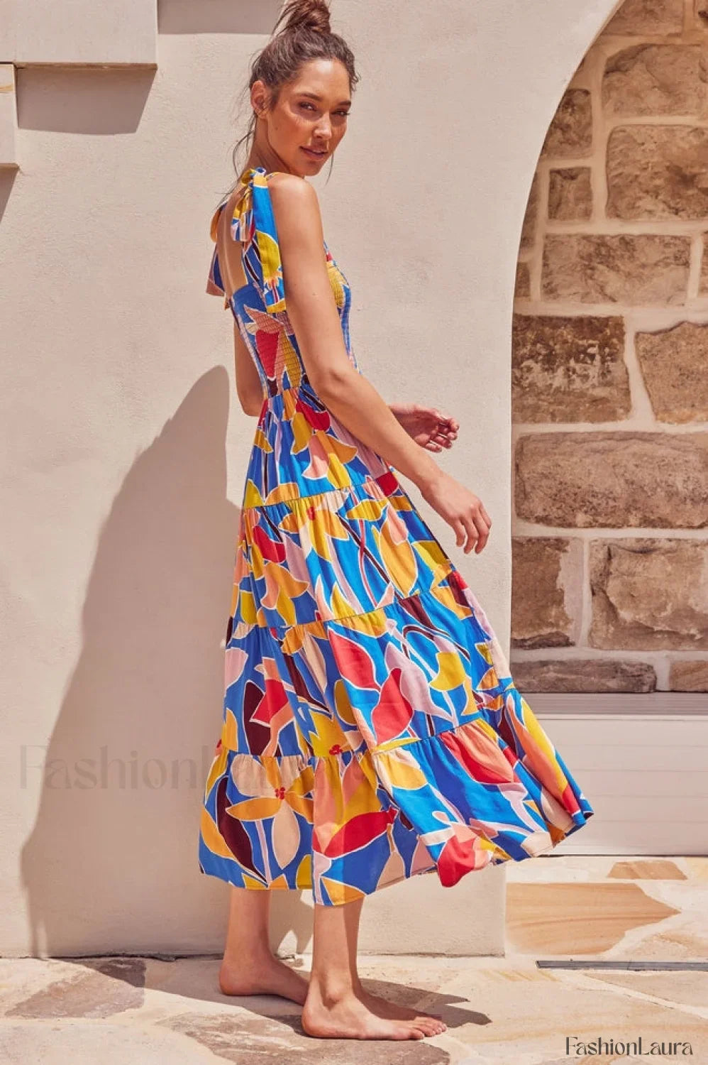 Jaclyn Smocked Stylish Maxi Dress