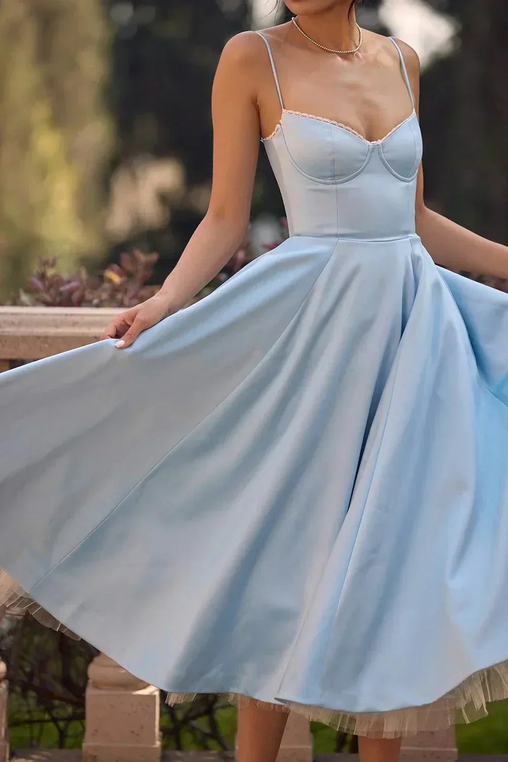 Daniela Graceful Midi Dress for Women Sophisticated Look