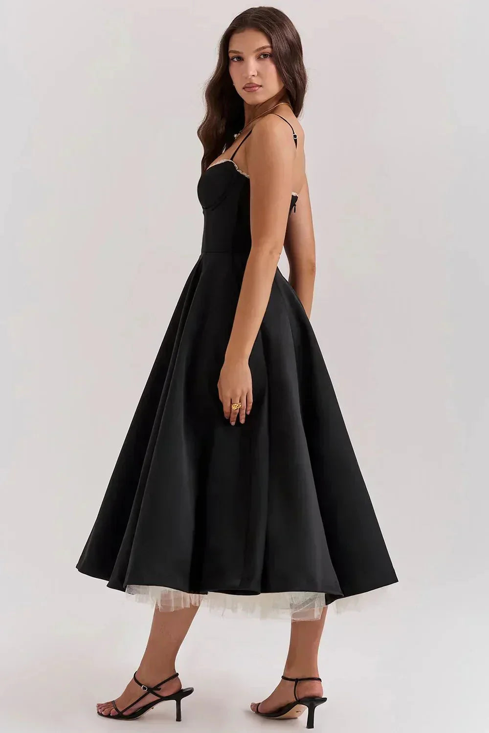 Daniela Graceful Midi Dress for Women Sophisticated Look