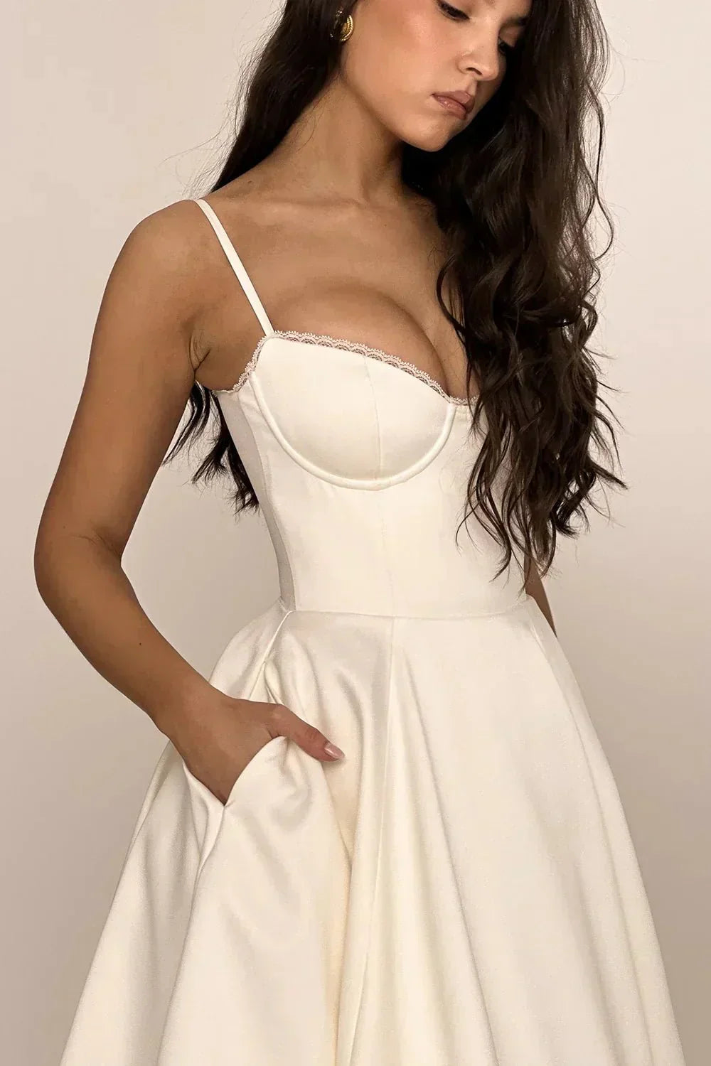 Daniela Graceful Midi Dress for Women Sophisticated Look