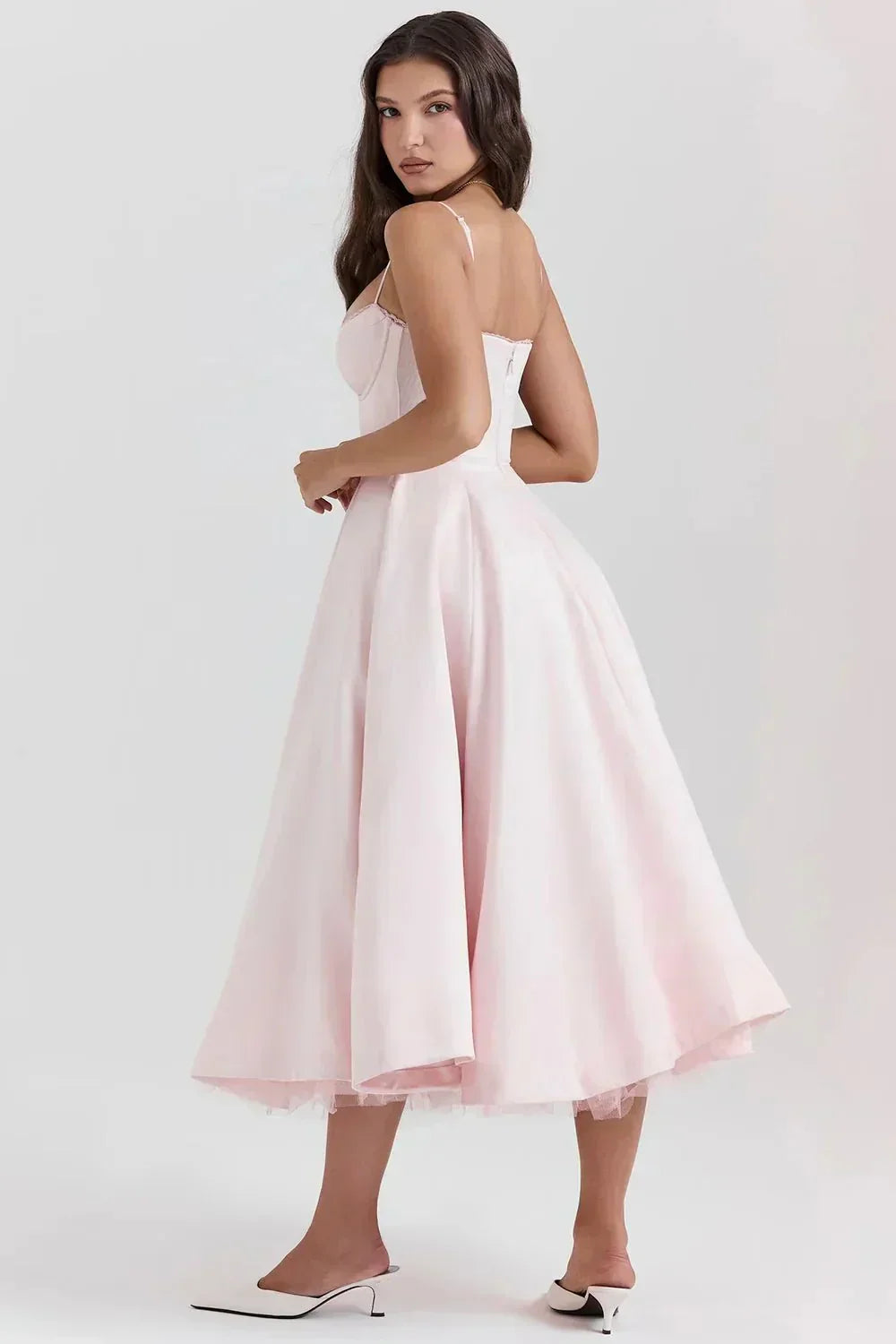 Daniela Graceful Midi Dress for Women Sophisticated Look