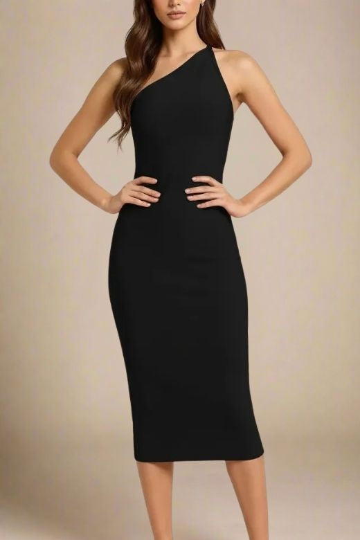 Joi Bodycon Midi Dress - Classic Black