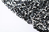 Glitter patchwork off shoulder gloves mini dress 7