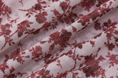 Chiffon flower print contrast backless v neck sleeveless maxi dress 7