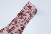 Chiffon flower print contrast backless v neck sleeveless maxi dress 5